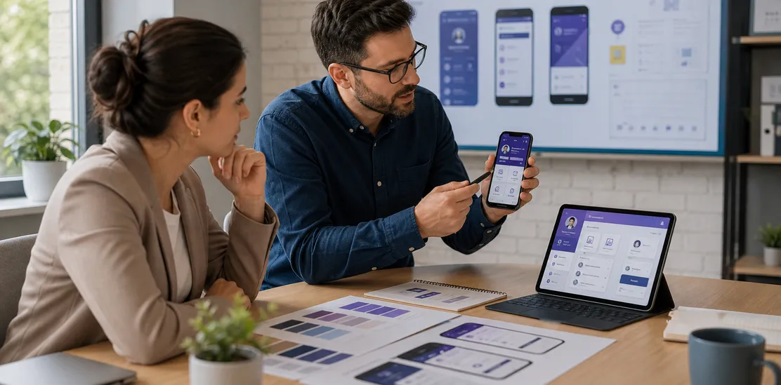 Custom Branded App Services illustration